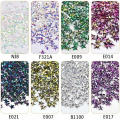 Bulk 3D Glitter Flakes Diamond, triangle pour le festival / mariage / Noël / décoration en tissu, cosmétiques, nail art, maquillage, artisanat, etc.